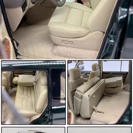 YX Car Model Toyota Land Cruiser LC100 1:18 Diecast Model Car - detailed model car replica