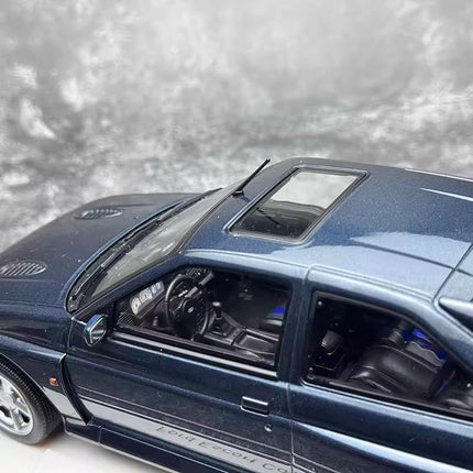 Norev Ford Escort RS Cosworth 1992 Dark Blue 1:18 Diecast Model Car - scale model collectible piece