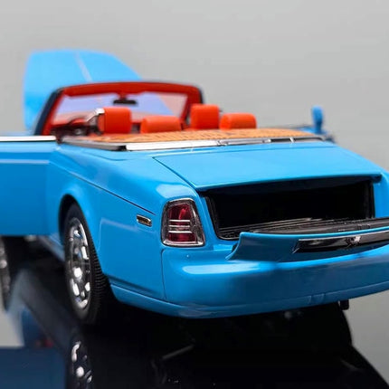 Kyosho Rolls-Royce Phantom Convertible – Limited Collector’s Edition 1:18 Diecast Model Car - scale model for display