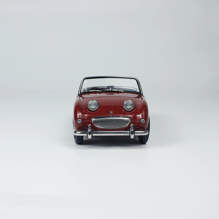 Kyosho Austin Healey Sprite Green 1:18 Diecast Model Car - collectible scale model car