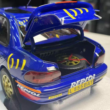 Kyosho Subaru Impreza Full-Open 1:18 Diecast Model Car - showroom-quality model replica