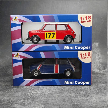 Tiny BMW MINI #177 Collector Display Red 1:18 Diecast Model Car - collector display piece
