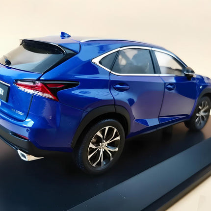 YX Car Model Lexus NX200T Quartz White 1:18 Diecast Model Car - collector edition scale model
