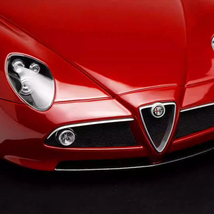 Motorhelix Alfa Romeo 8C Competizione Alfa Red 1:18 Resin Model Car - scale model for display
