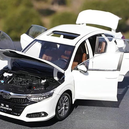 YX Car Model Honda Crider 2019 Blue 1:18 Diecast Model Car - fine scale model replica