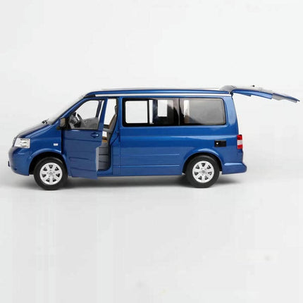Norev Volkswagen VW California (2003) Ravenna Blue 1:18 Diecast Model Car - detailed model car replica