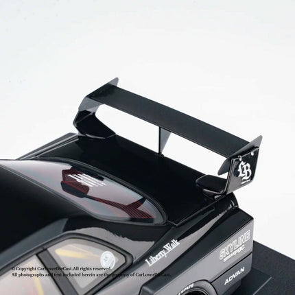 GT Spirit Nissan Skyline GT-R R34 LB-Works Black 1:18 Diecast Model Car - detailed model car replica