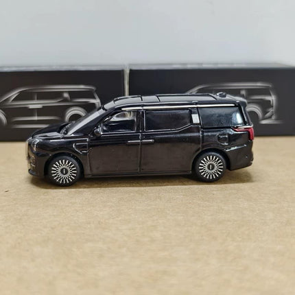 Original Manufacturer Original ZEEKR 009 Electric MPV 1:64 Diecast Model Car - studio product photo of the scale model