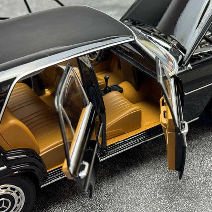 Norev Mercedes-Benz 280 SE 1968 (W108) Black 1:18 Diecast Model Car - collector display piece