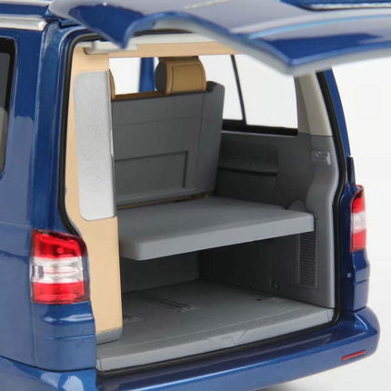 Norev Volkswagen VW California (2003) Ravenna Blue 1:18 Diecast Model Car - collector display piece