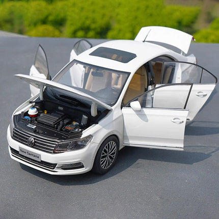 Shanghai Volkswagen Original Santana Sedan 1:18 Diecast Model Car - collector edition scale model