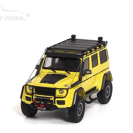 Almost Real Mercedes-AMG G 63 Yellow 1:43 Diecast Model Car - studio product photo of the scale model