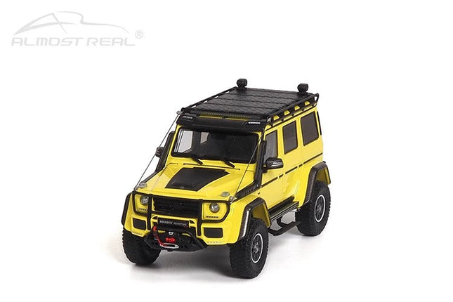 Almost Real Mercedes-AMG G 63 Yellow 1:43 Diecast Model Car - studio product photo of the scale model