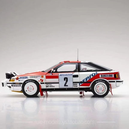 Kyosho Toyota Celica GT-Four ST185 Rally 1990 Safari 1:18 Diecast Model Car - showroom-quality model replica