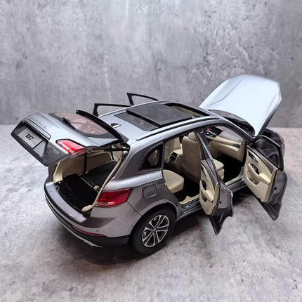 YX Car Model Borgward BX7 SUV Red 1:18 Diecast Model Car - fine scale model replica