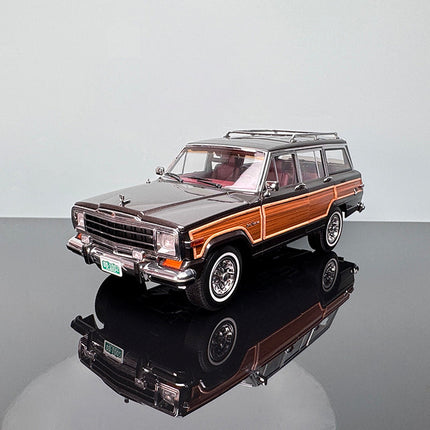 DD Model Jeep Wagoneer 1963 Metallic Red 1:18 Diecast Model Car - hand-finished display model