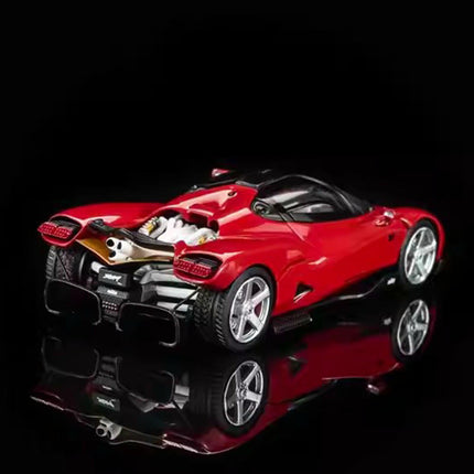 Motorhelix Nilu27 White 1:64 Diecast Model Car - premium scale model collectible
