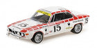 1:18 scale diecast classic race car model, white with red accents and racing number 15.