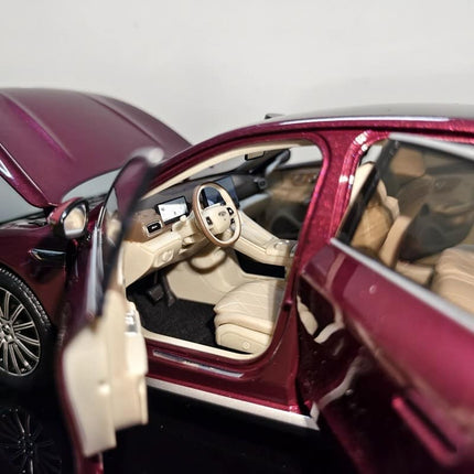 Original Factory Model Chery Fengyun A9L Red 1:18 Diecast Model Car - hand-finished display model