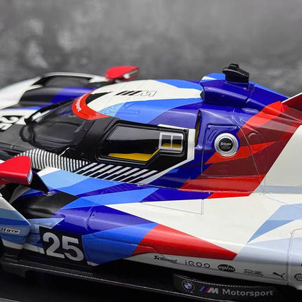 Minichamps BMW M Hybrid V8 LMDh 1:18 Diecast Model Car - premium scale model collectible