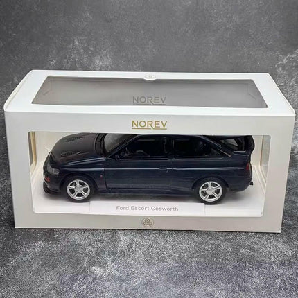 Norev Ford Escort RS Cosworth 1992 Dark Blue 1:18 Diecast Model Car - detailed model car replica