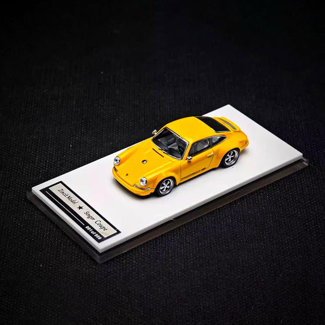 Zincit Model Porsche 911 Singer Coupe DLS 1:64 Diecast Model Car - detailed collector display model