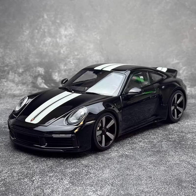 Minichamps Porsche 911 (992) Sport Classic 2022 1:18 Diecast Model Car - detailed collector display model