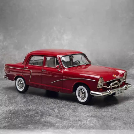 Original Factory Shanghai SH760 Classic Vintage Sedan 1:18 Diecast Model Car - premium collector scale model