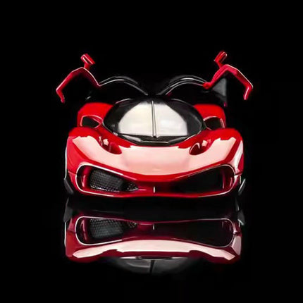 Motorhelix Nilu27 White 1:64 Diecast Model Car - model display piece for collectors