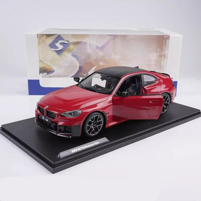 Solido BMW M2 G87 2025 Blue 1:18 Diecast Model Car - detailed collector display model