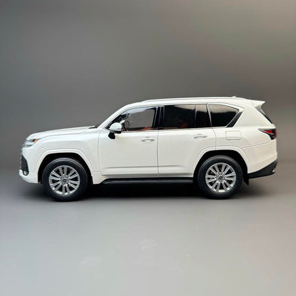 LCD Model Lexus LX600 1:18 Diecast Model Car - studio product photo of the scale model