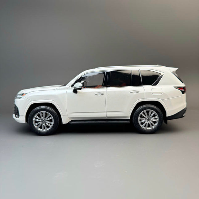 LCD Model Lexus LX600 1:18 Diecast Model Car - studio product photo of the scale model