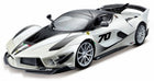 1:18 scale white Ferrari diecast model car with black accents and number 70 on the side