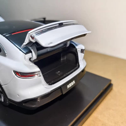 Original Manufacturer Dongfeng Voyah Zhuiguang Blue 1:18 Diecast Model Car - hand-finished display model