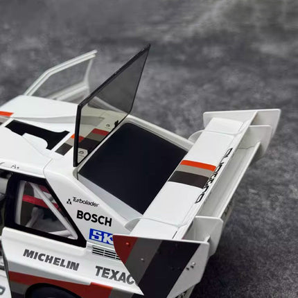 AutoArt 1986 Audi Quattro S1 Rally Monte Carlo 1:18 Diecast Model Car - detailed model car replica