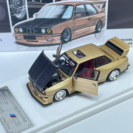 Car King HEC2026 Exhibition Limited Edition Collection Gold 1:64 Diecast Model Car - scale replica for enthusiasts