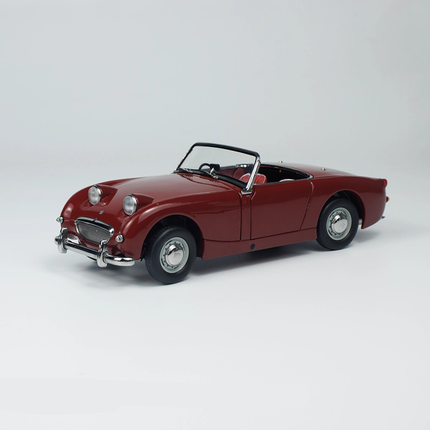 Kyosho Austin Healey Sprite Green 1:18 Diecast Model Car - detailed collector display model