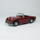Kyosho Austin Healey Sprite Green 1:18 Diecast Model Car - detailed collector display model