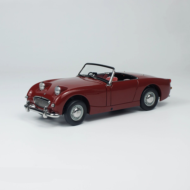 Kyosho Austin Healey Sprite Green 1:18 Diecast Model Car - detailed collector display model