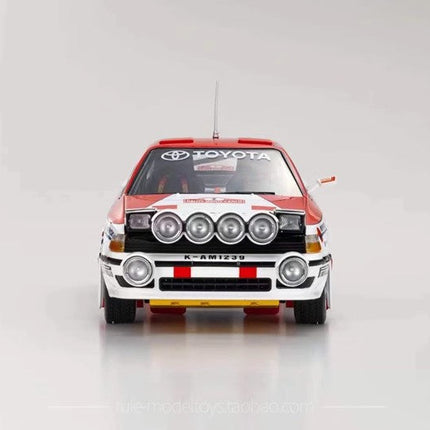 Kyosho Toyota Celica GT-Four ST185 Rally 1990 Safari 1:18 Diecast Model Car - collector edition scale model