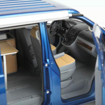 Norev Volkswagen VW California (2003) Ravenna Blue 1:18 Diecast Model Car - premium scale model collectible