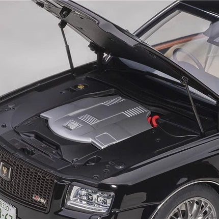 AutoArt Toyota Century GRMN Black 1:18 Diecast Model Car - detailed die-cast style model