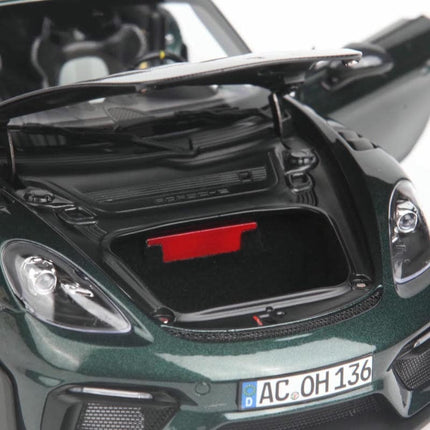 Norev Porsche 718 Spyder RS Weissach Pack 1:18 Diecast Model Car - scale replica for enthusiasts