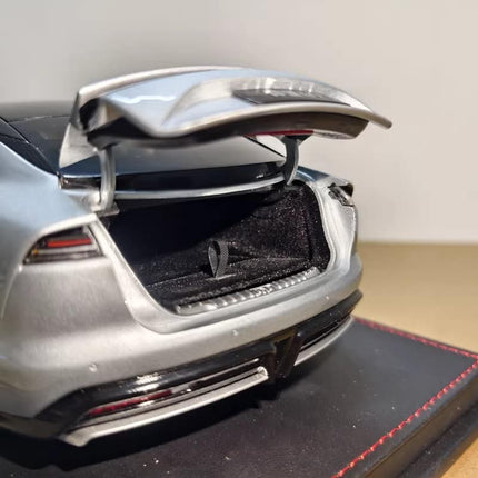 Original Manufacturer Original BYD Yangwang U7 Electric Hypercar Silver 1:18 Diecast Model Car - collector display piece