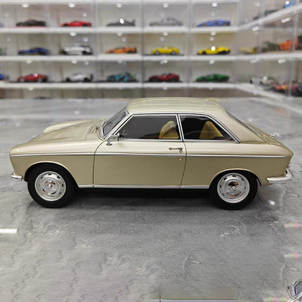 Otto Peugeot 204 (1965) Gold 1:18 Resin Model Car - fine detailed model replica