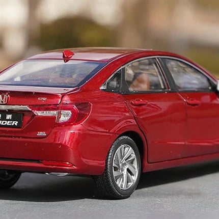 YX Car Model Honda Crider 2019 Blue 1:18 Diecast Model Car - studio product photo of the scale model