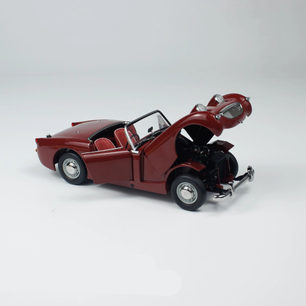 Kyosho Austin Healey Sprite Green 1:18 Diecast Model Car - scale model for display
