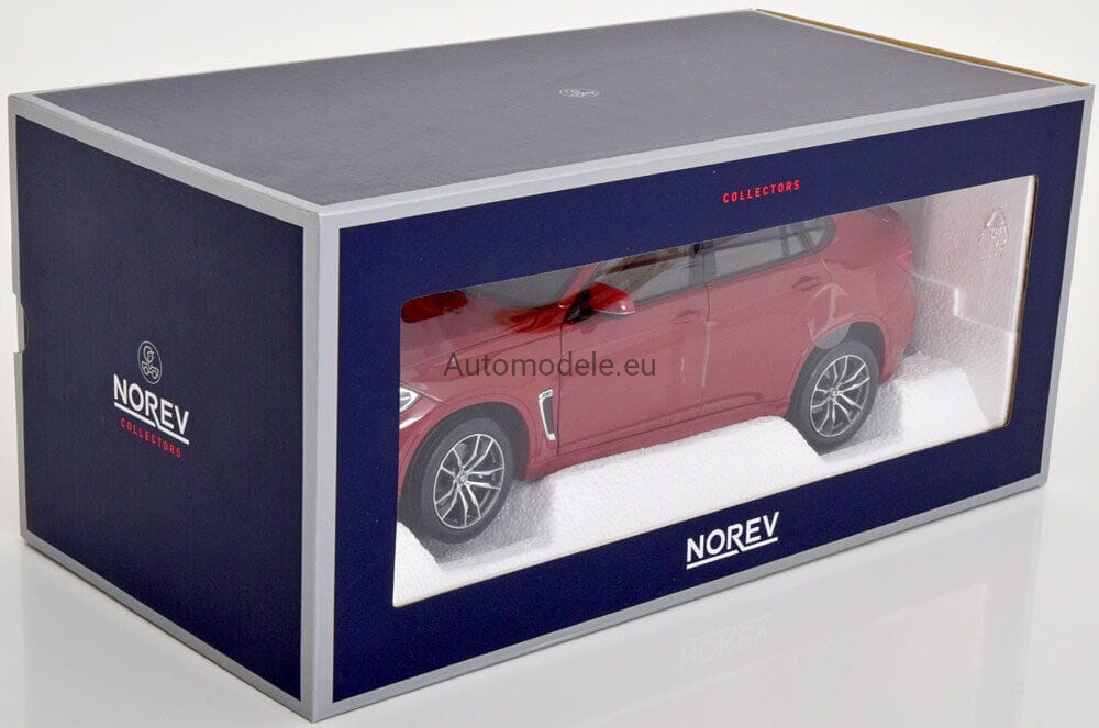 Voiture Miniature BMW X6 BMW X6 M 2015 Rouge – Norev 1/18 – Neuf – Un SUV De Collection Voiture Miniature BMW X6 BMW X6 M 2015 Rouge – Norev 1/18 – Neuf – Un SUV De Collection