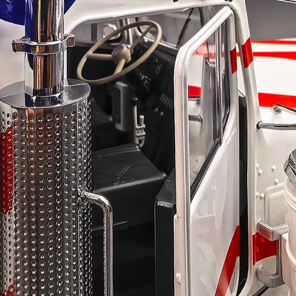 Road Kings Kenworth W900 American Heavy Truck Tractor Head 1:18 Diecast Model Truck - detailed model car replica