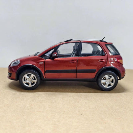 Original Suzuki SX4 Blue 1:18 Diecast Model Car - collector display piece